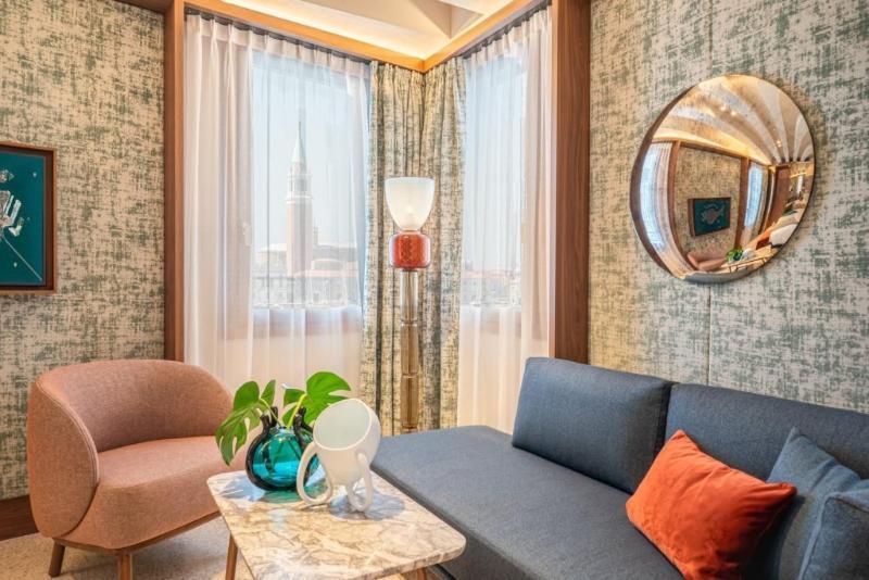 Ca'Di Dio-Small Luxury Hotel Venice Luaran gambar A living room at the hotel